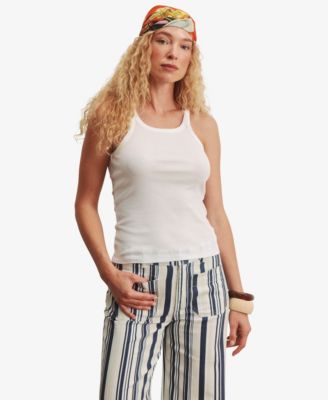 Women's Sprinter Rib Scoop Neck Tank Top