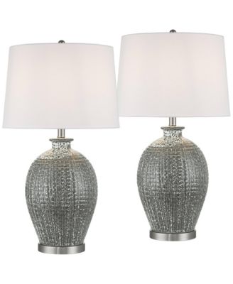 Ainsworth 28 1/4"H Textured Glaze Ceramic Table Lamp Set of 2
