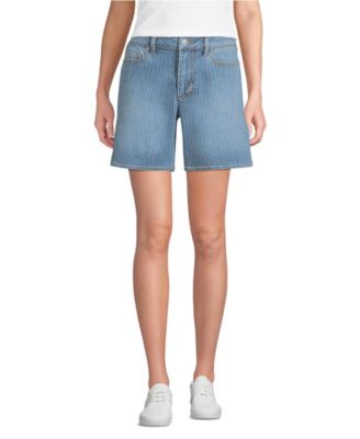 Women's Soft Denim Mid Rise 7" Jean Shorts
