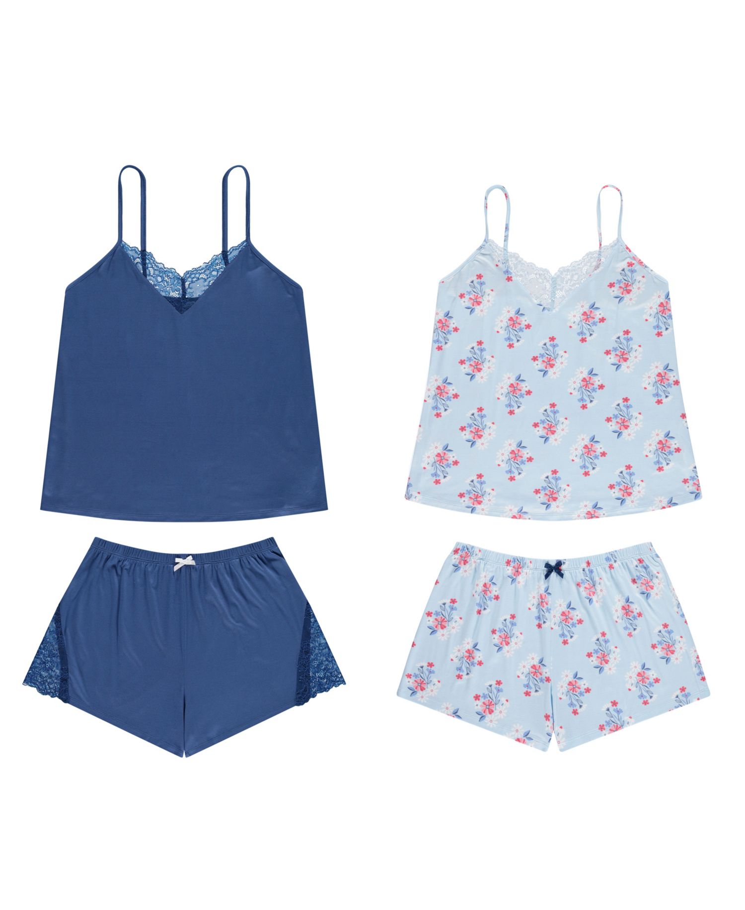 Women's Stacy 4-Piece. Mix & Match PJ Set