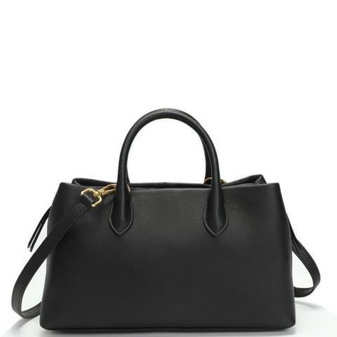 Женские сумки SUSU Luna Pebbled Leather Top Handle Satchel for Women Structured Crossbody Shoulder Handbag