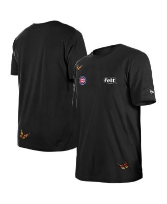 x Felt Men's Black Chicago Cubs T-Shirt