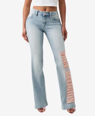 Women's Becca Bootcut Mid-Rise Arch Logo Jeans