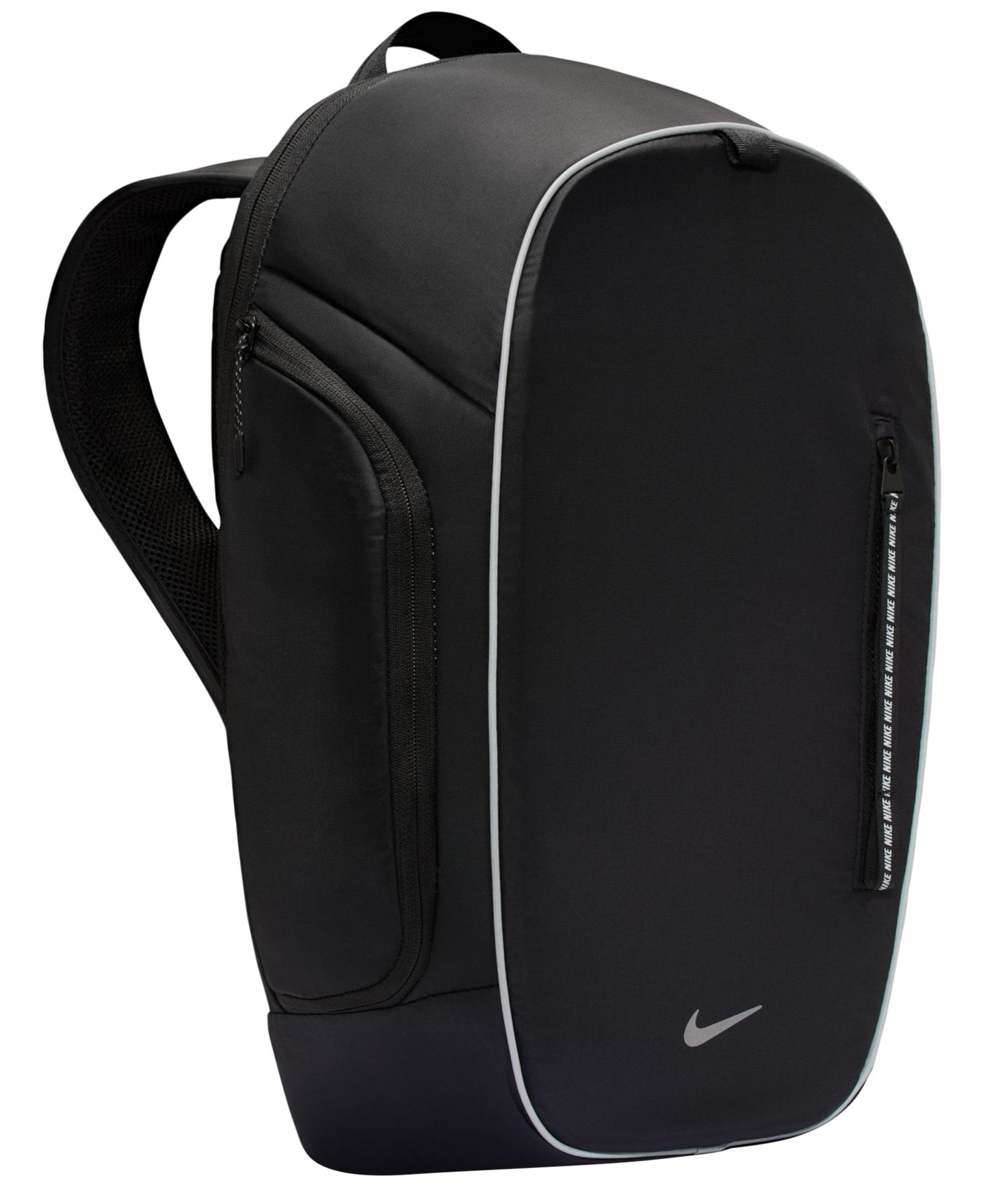 Рюкзак Nike Unisex Commute Zippered Travel, цвет: Чёрный / Серебряный — фото 3