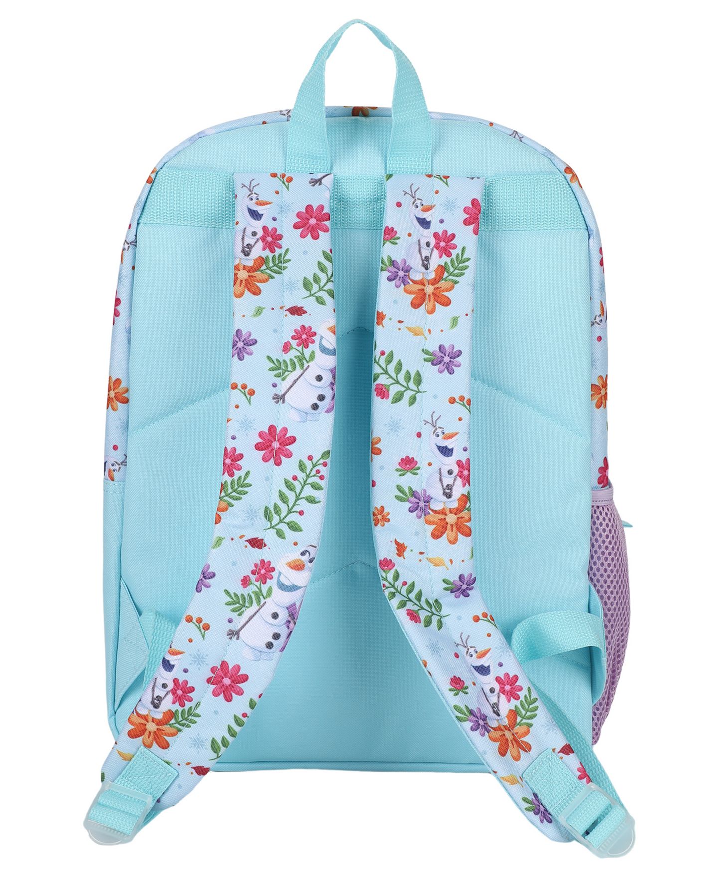 Сумки Frozen Backpack, Lunch Bag, Pencil Case, Key Chain and Carabiner, 5-Piece Set для девочек, цвет: Синий — фото 6