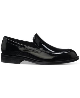 Hugo Boss Men\'s Black Patent Leather Dress Loafers BOSS - Loafers in patent leather - Black main image 3