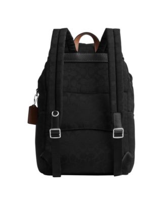 COACH Men's Logan Signature Leather Backpack - Macy's