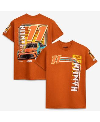 Men's Orange Denny Hamlin 11 Bob's Discount Furniture T-Shirt