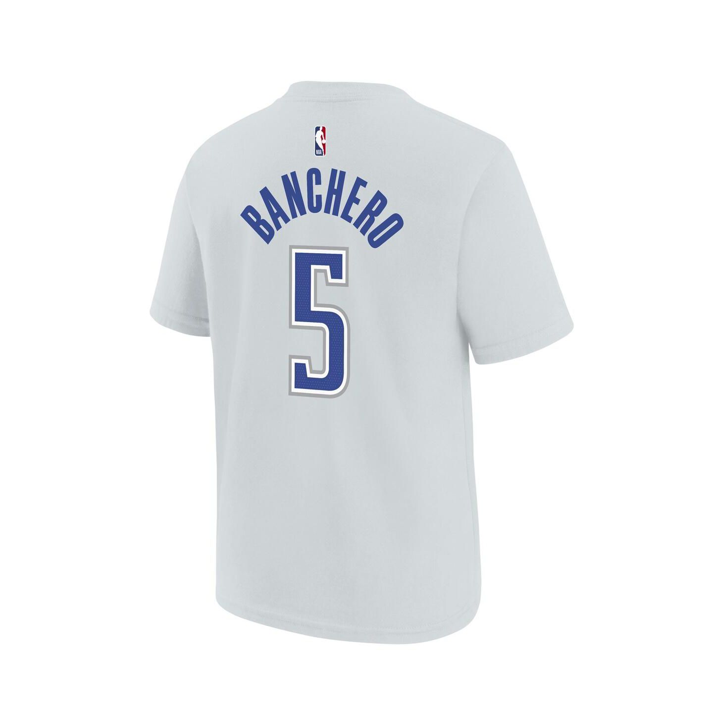 Детская футболка Nike Paolo Banchero Silver Orlando Magic 2025/26 City Edition Name & Number — фото 3