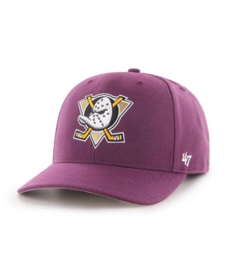 Men's Purple Anaheim Ducks Cold Zone MVP Adjustable Hat