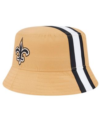 Men's Gold New Orleans Saints Helmet Bucket Hat