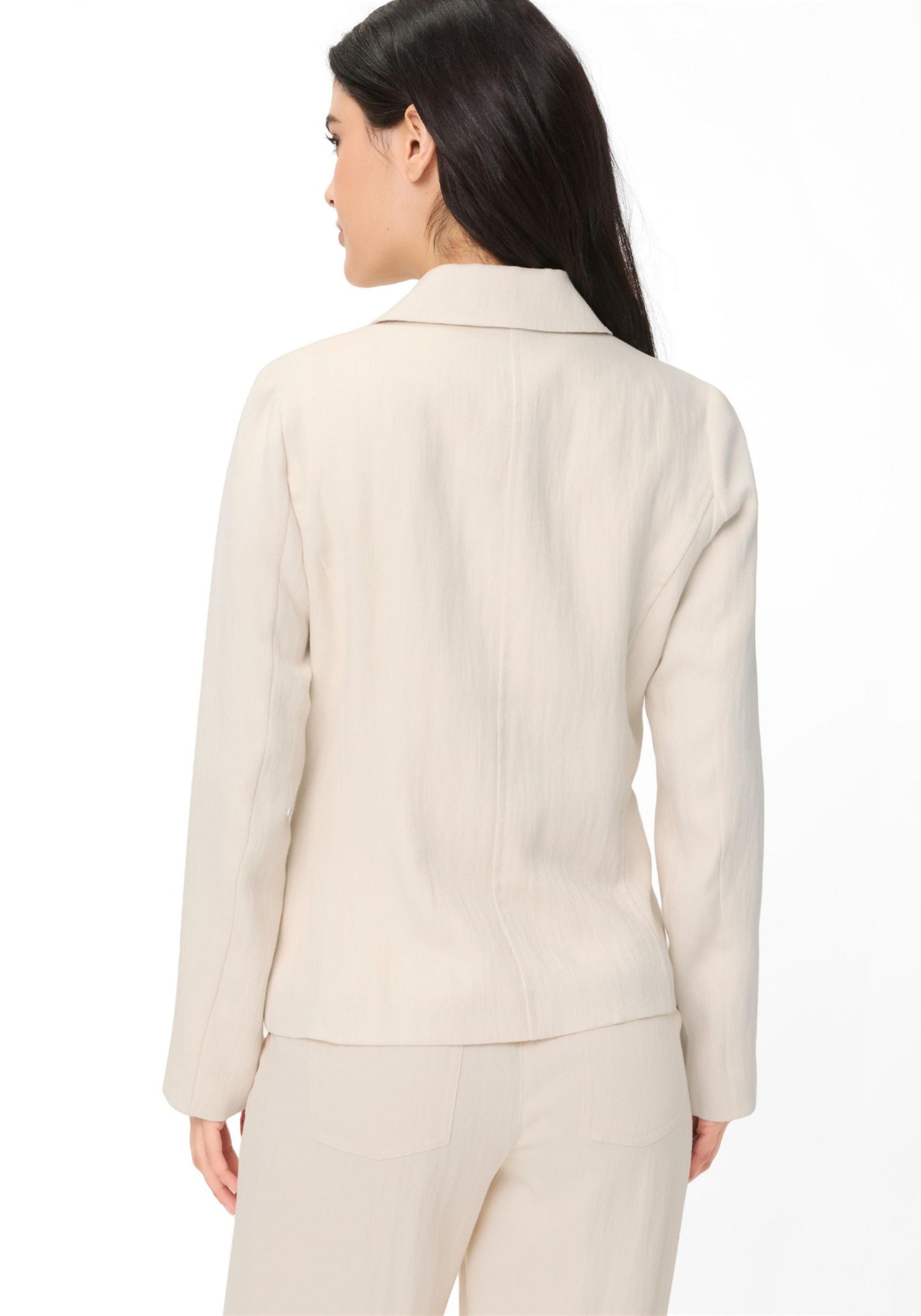 Женская куртка Olsen Twill, цвет: Льняной бежевый — фото 2