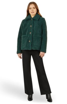 Women's Short Teddy Bear Jacket