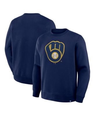 Men's Navy Milwaukee Brewers Legacy Sweatshirt