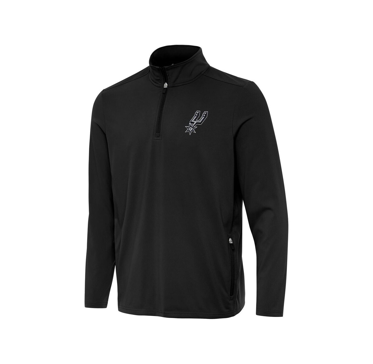 Men's Black San Antonio Spurs Perilous Quarter-Zip