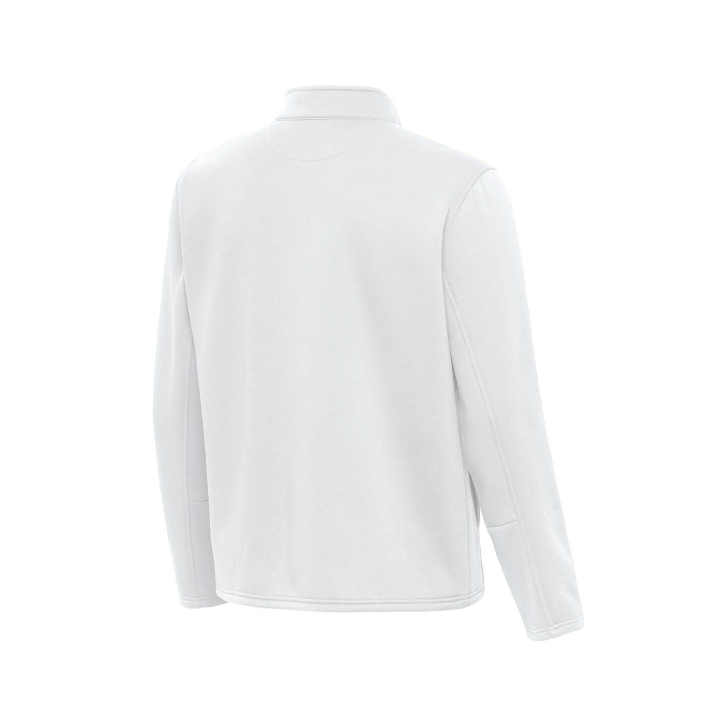 Мужская куртка Antigua White Chicago Bears Twist Quarter-Zip Pullover — фото 3