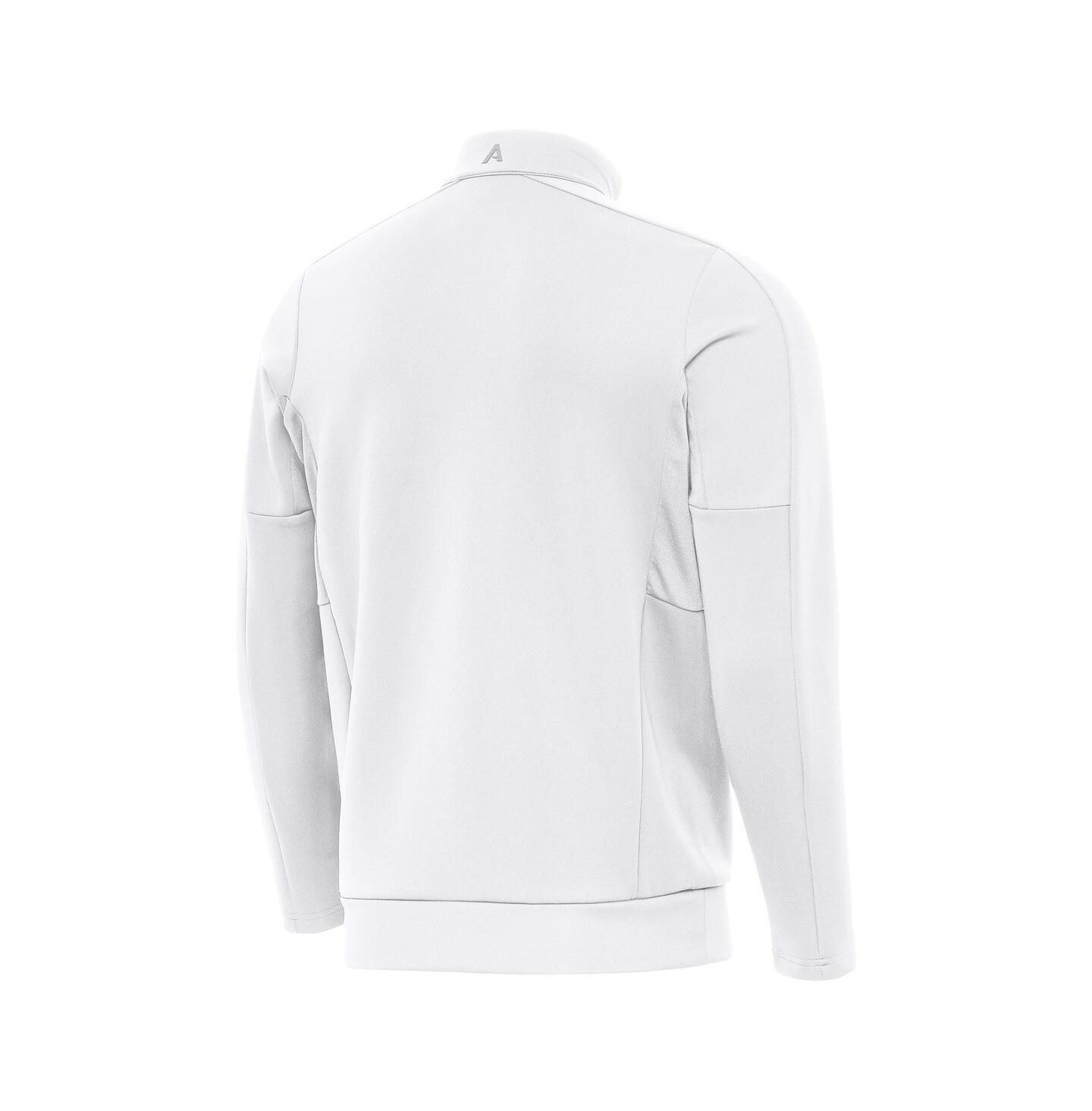 Мужская куртка Antigua White Denver Broncos Generation Quarter-Zip — фото 3