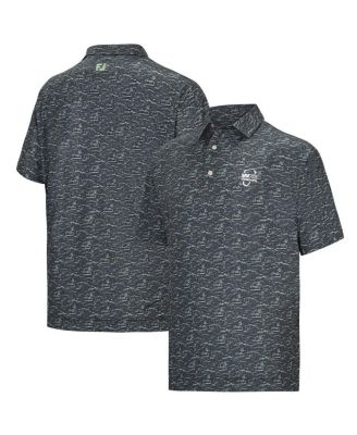Men's Gray WM Phoenix Open ProDry All Over Print Polo Shirt