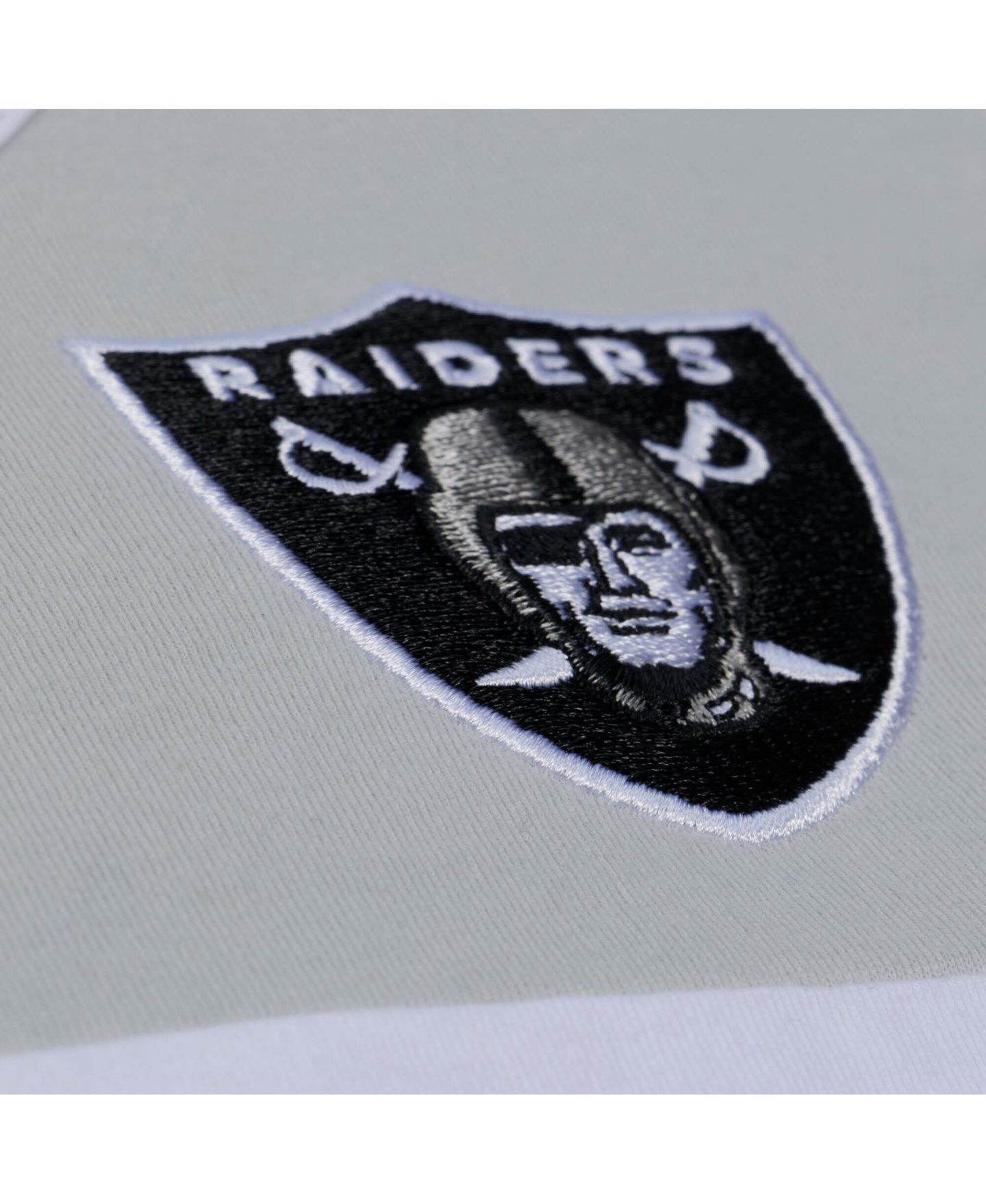 Мужская майка Mitchell & Ness Las Vegas Raiders Head Coach, Black/Silver — фото 5