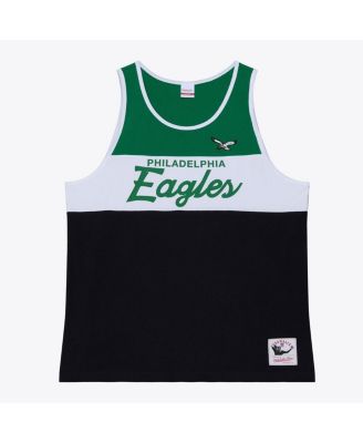 Men's Black/Kelly Green Philadelphia Eagles Head Coach Tank Top