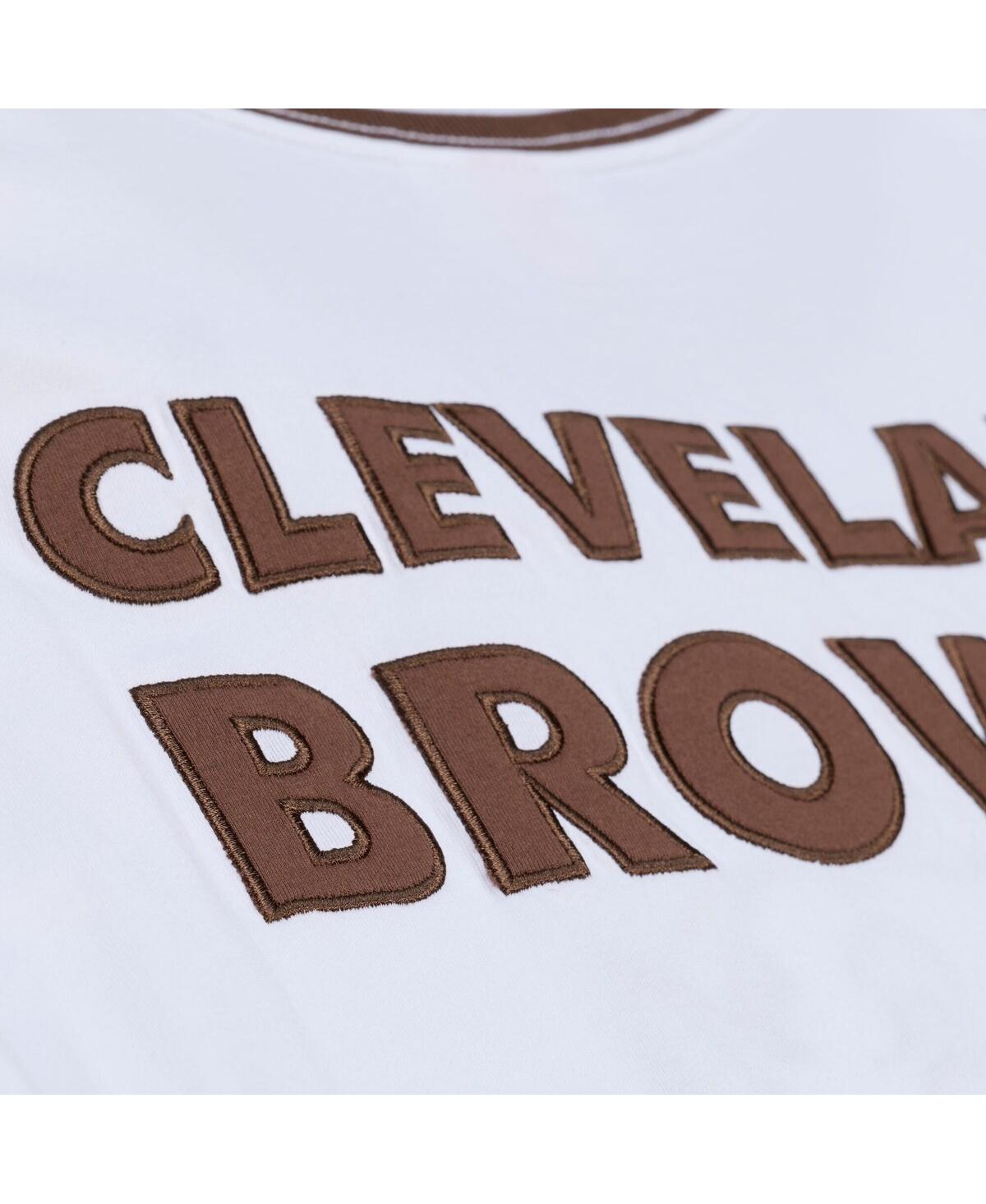Mitchell & Ness Men's White Cleveland Browns Arctic T-Shirt