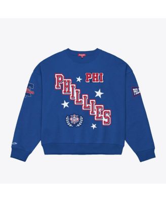 Women's Royal Philadelphia Phillies Pep Rally Sweatshirt