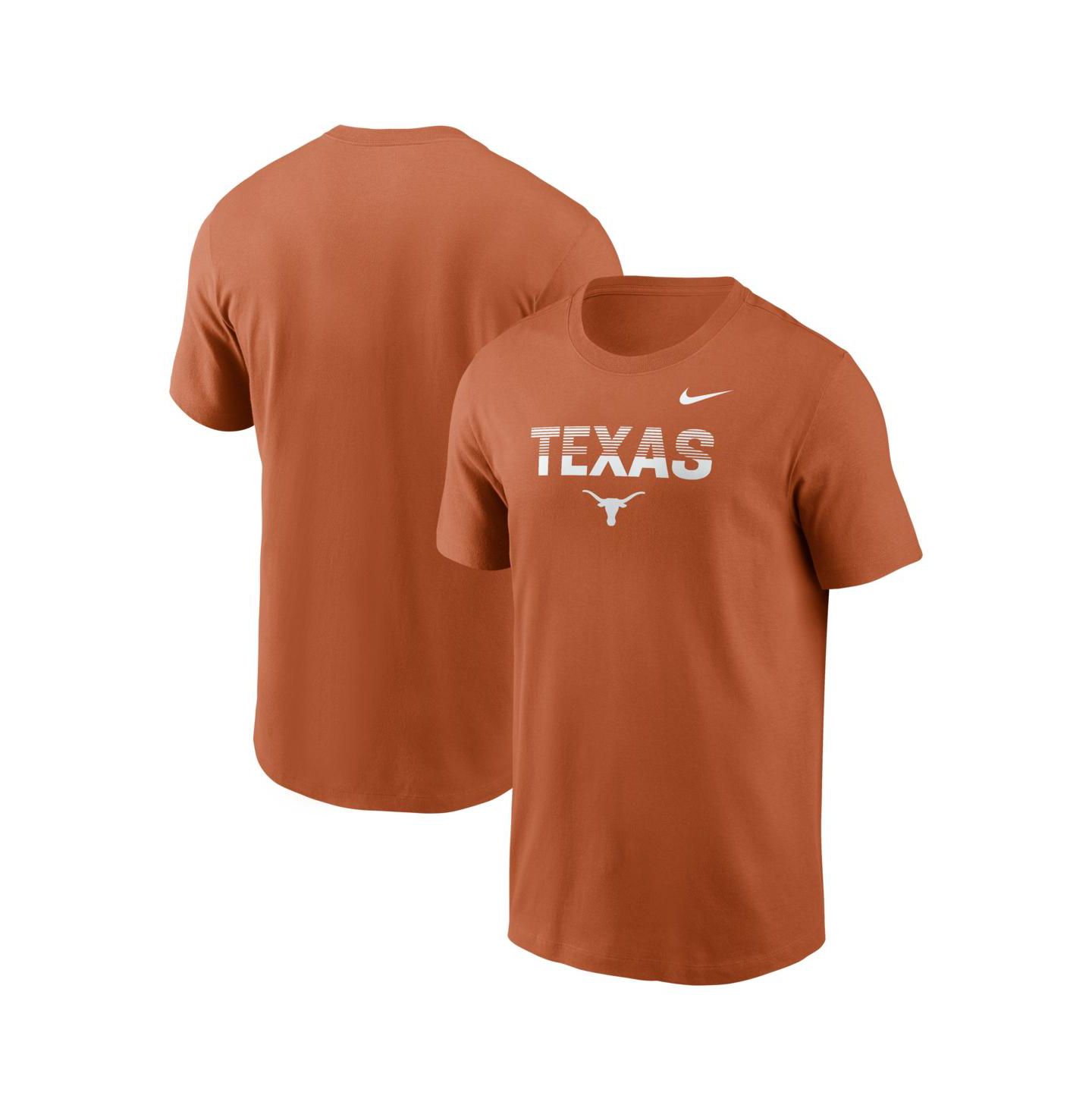 Мужская футболка Nike Texas Orange Texas Longhorns Primetime Kinetic — фото 1