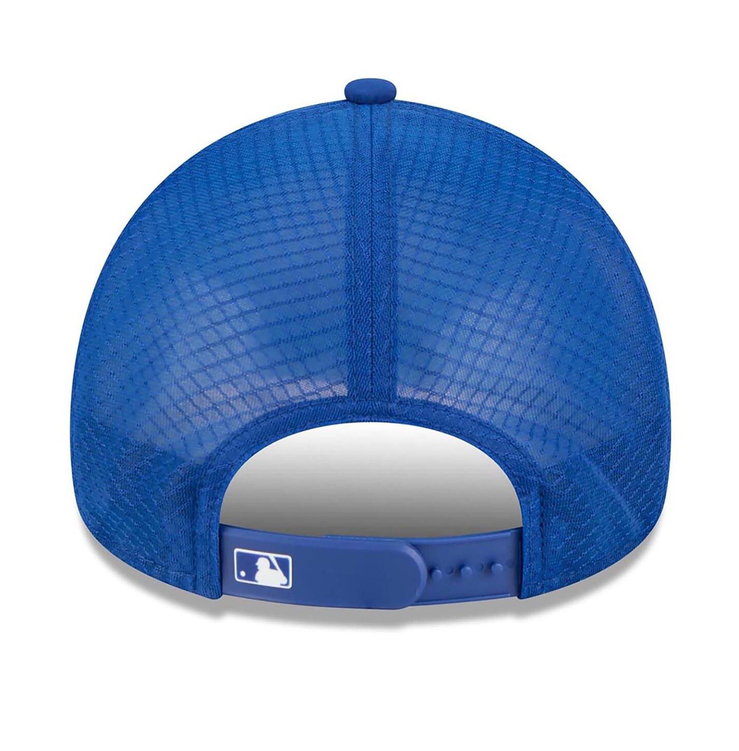 Мужская кепка New Era Royal Chicago Cubs 2026 Batting Practice Alternate Apex 9FORTY Adjustable Hat — фото 4