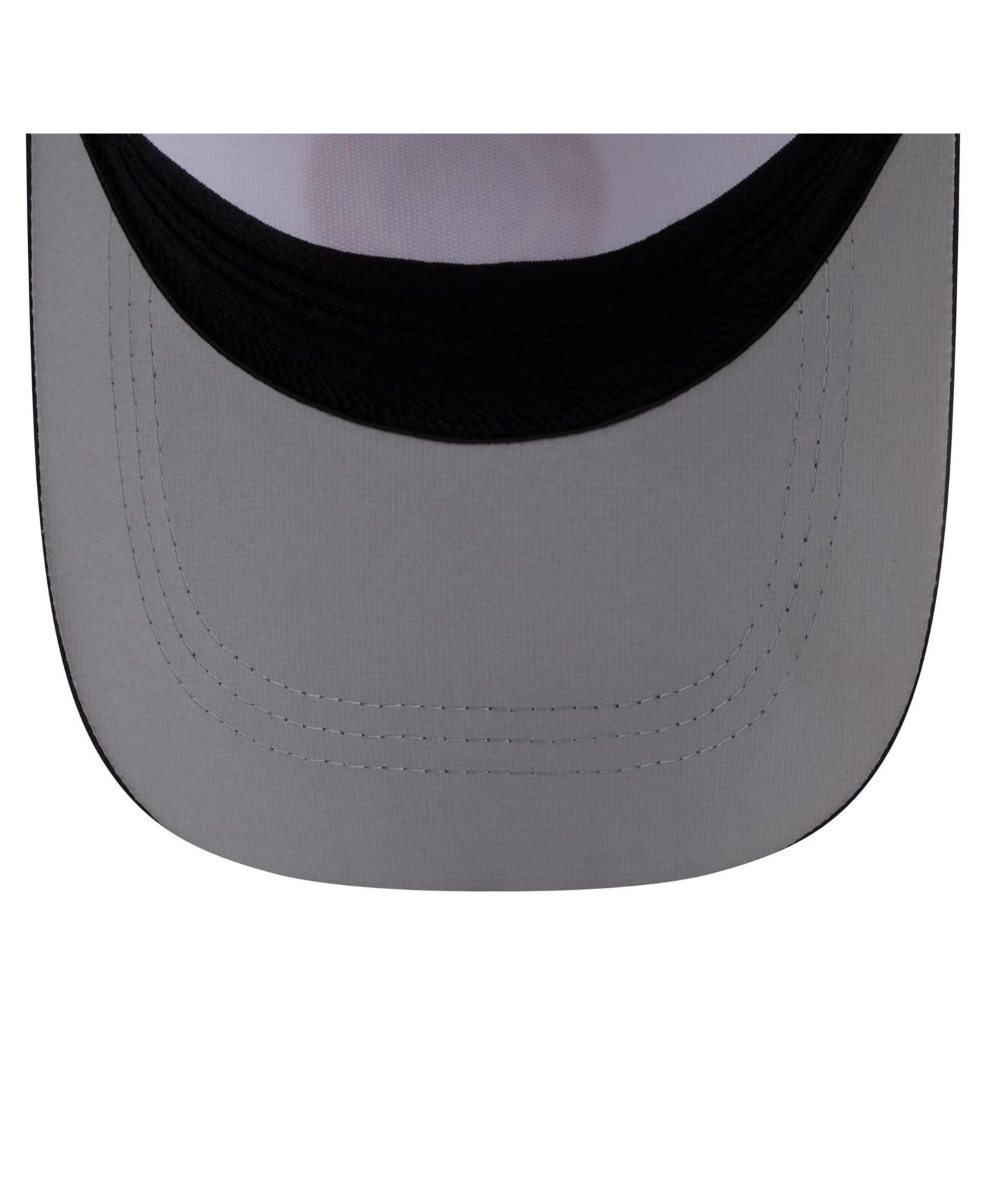 Мужская кепка New Era White/Black Pittsburgh Steelers Patch 39THIRTY A-Frame M-Crown Perforated Flex Hat — фото 5
