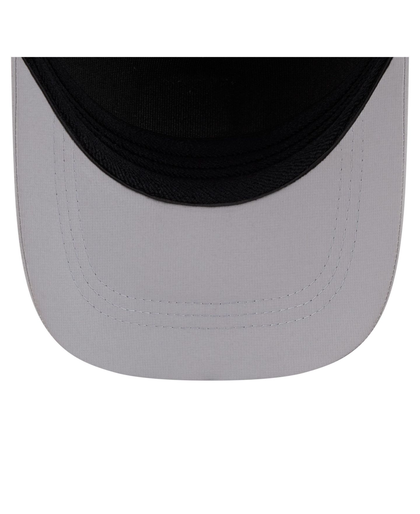 Мужская кепка New Era Gray Detroit Tigers Patch 39THIRTY A-Frame M-Crown Perforated Flex Hat — фото 5