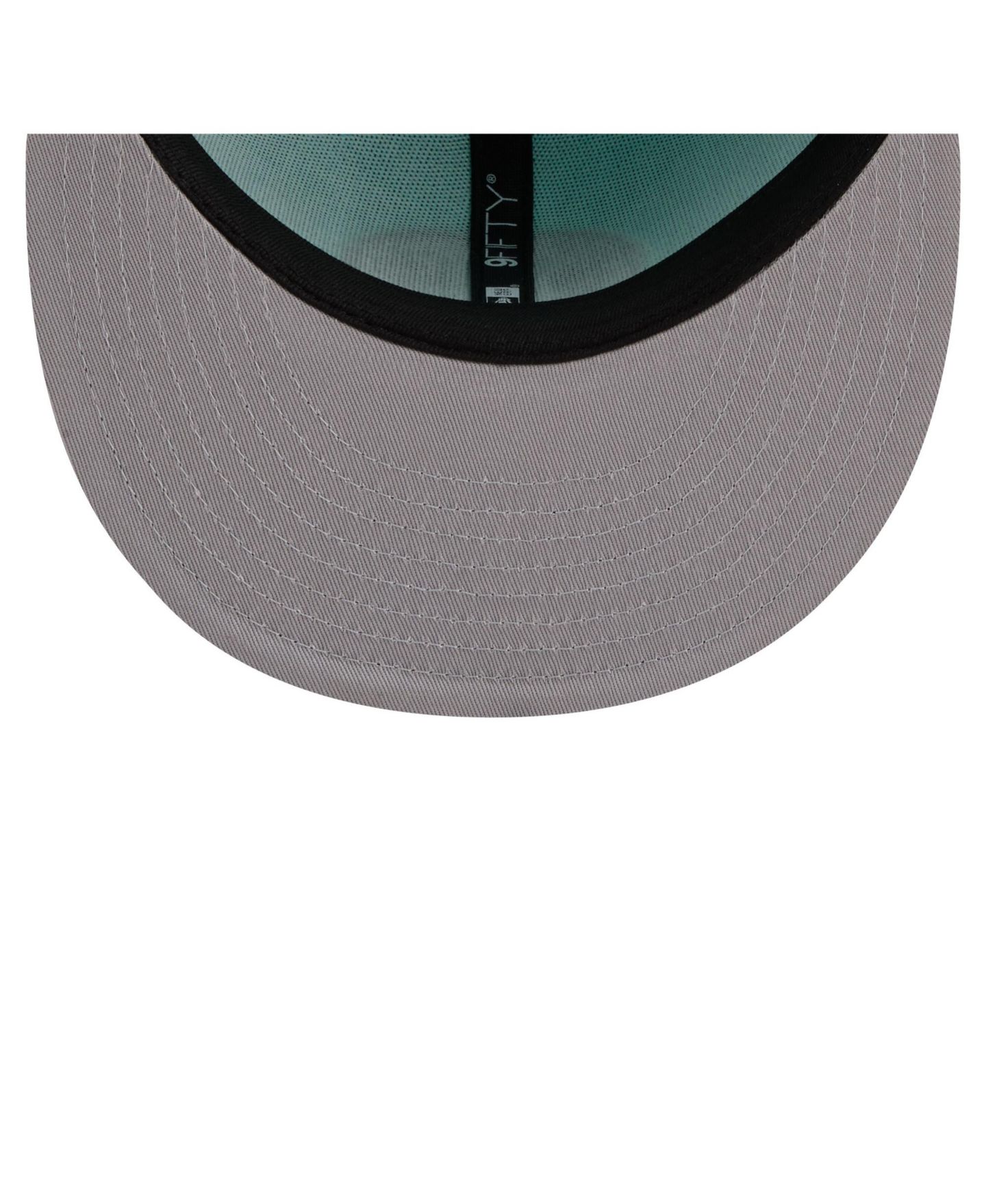 Мужские головные уборы New Era Turquoise/Charcoal Denver Nuggets Color Pack Two-Tone 9FIFTY Snapback Hat — фото 5