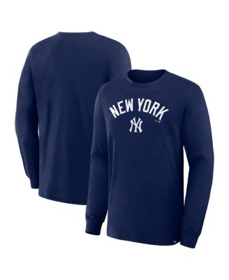 Men's Navy New York Yankees Lock-Up Legacy Long Sleeve T-Shirt