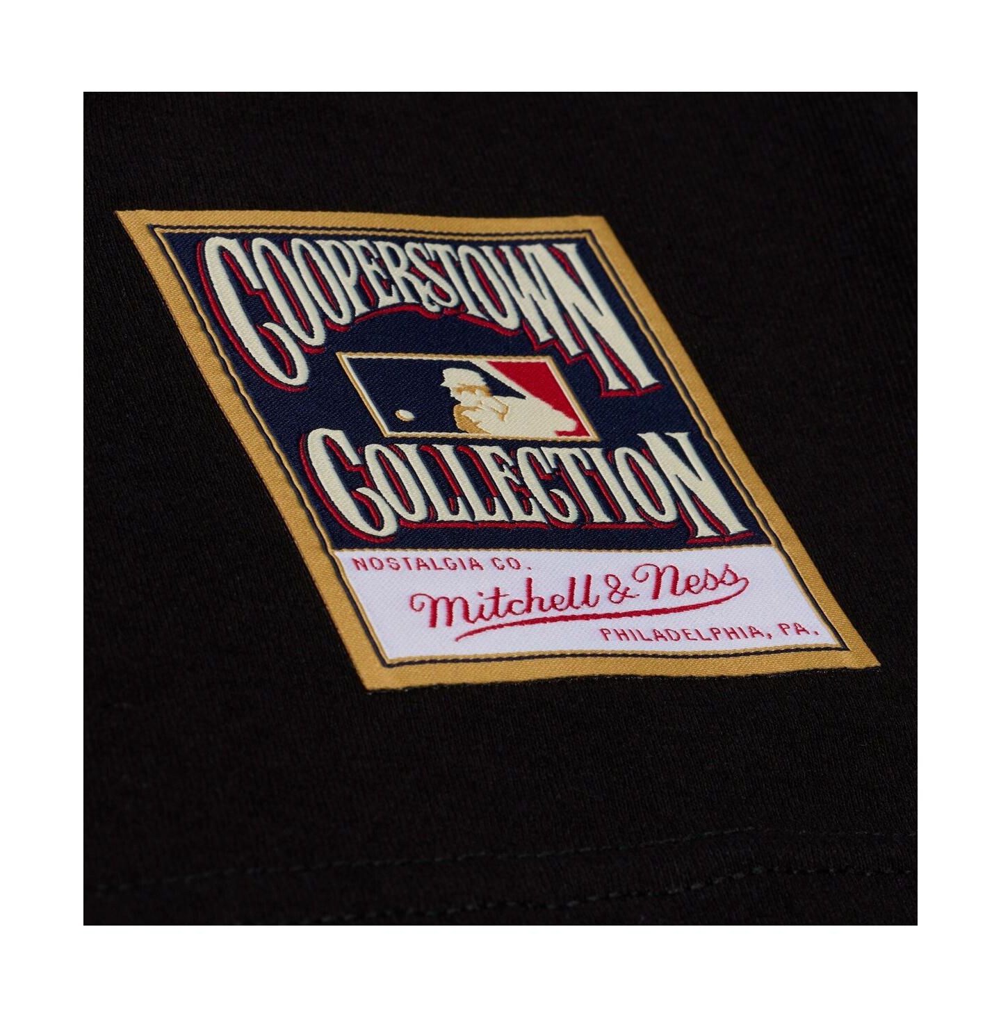 Мужская футболка Mitchell & Ness Tony Gwynn Black San Diego Padres Legendary Collage Player — фото 3