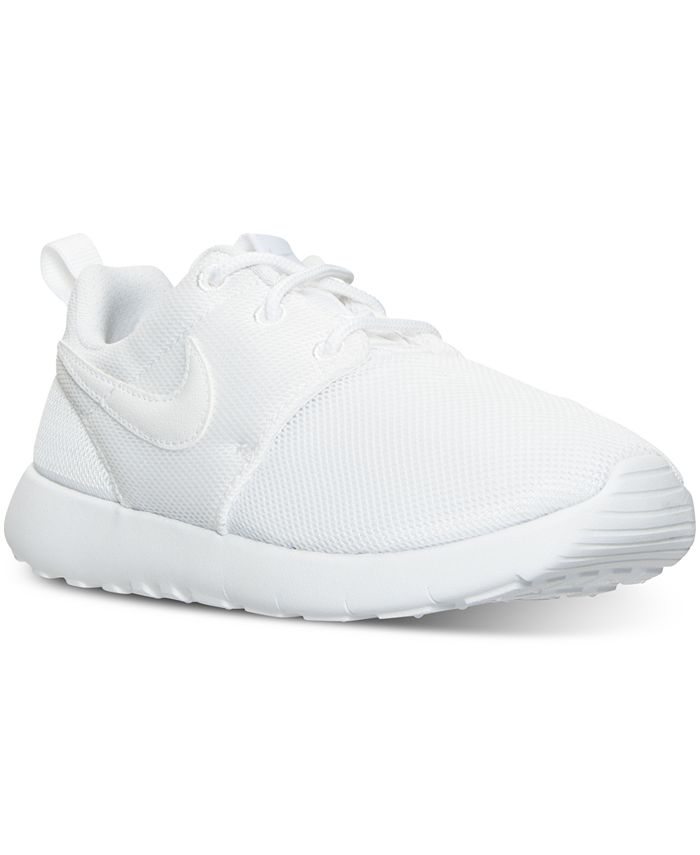 Nike Little Girls' Roshe One Casual Sneakers from Finish Line - Macy's