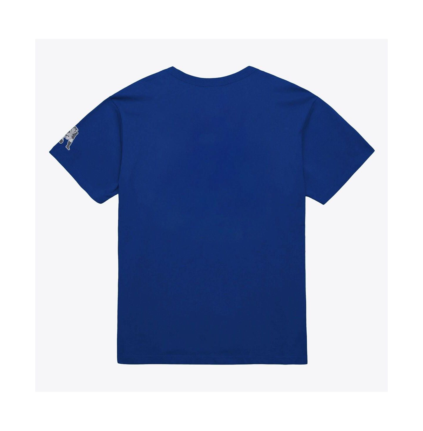Мужская футболка Mitchell & Ness Royal New England Patriots Head Coach Classic — фото 2