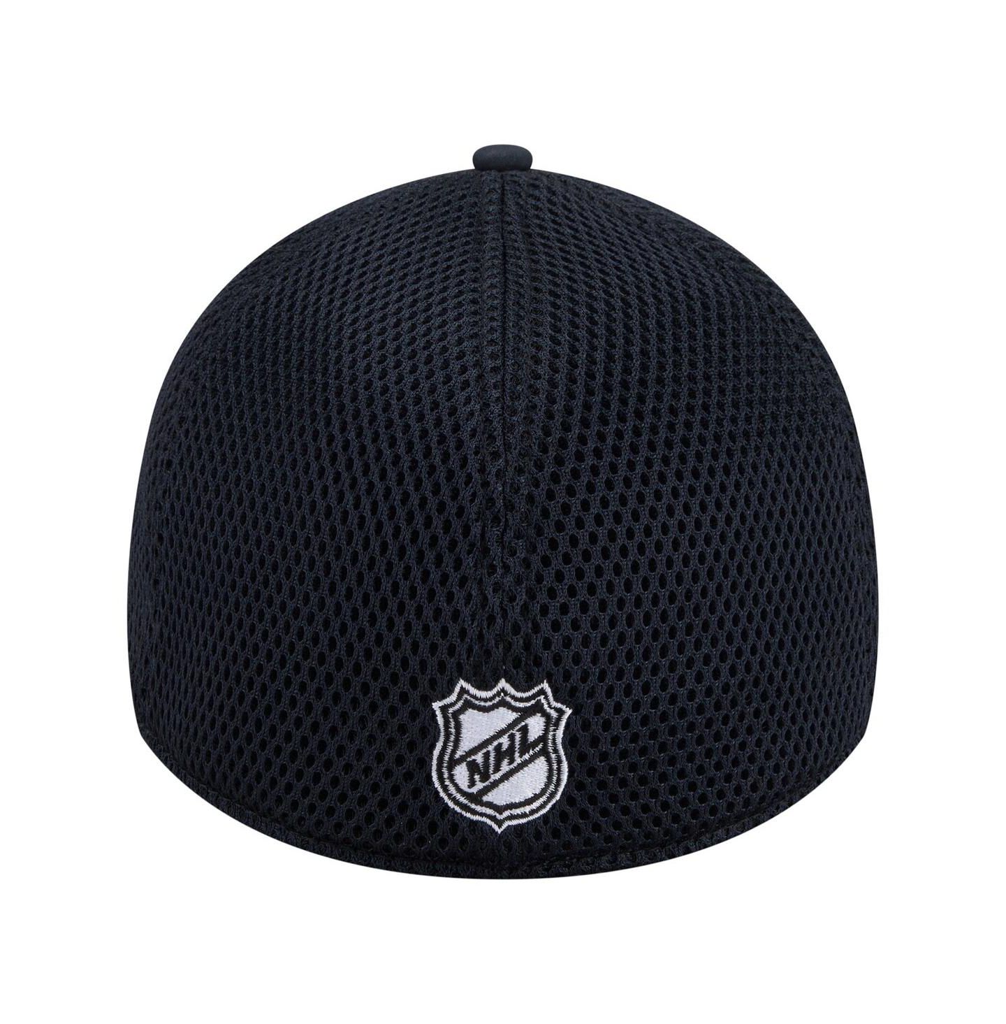 Мужская кепка New Era Navy Tampa Bay Lightning Logo 39THIRTY Flex Hat — фото 4
