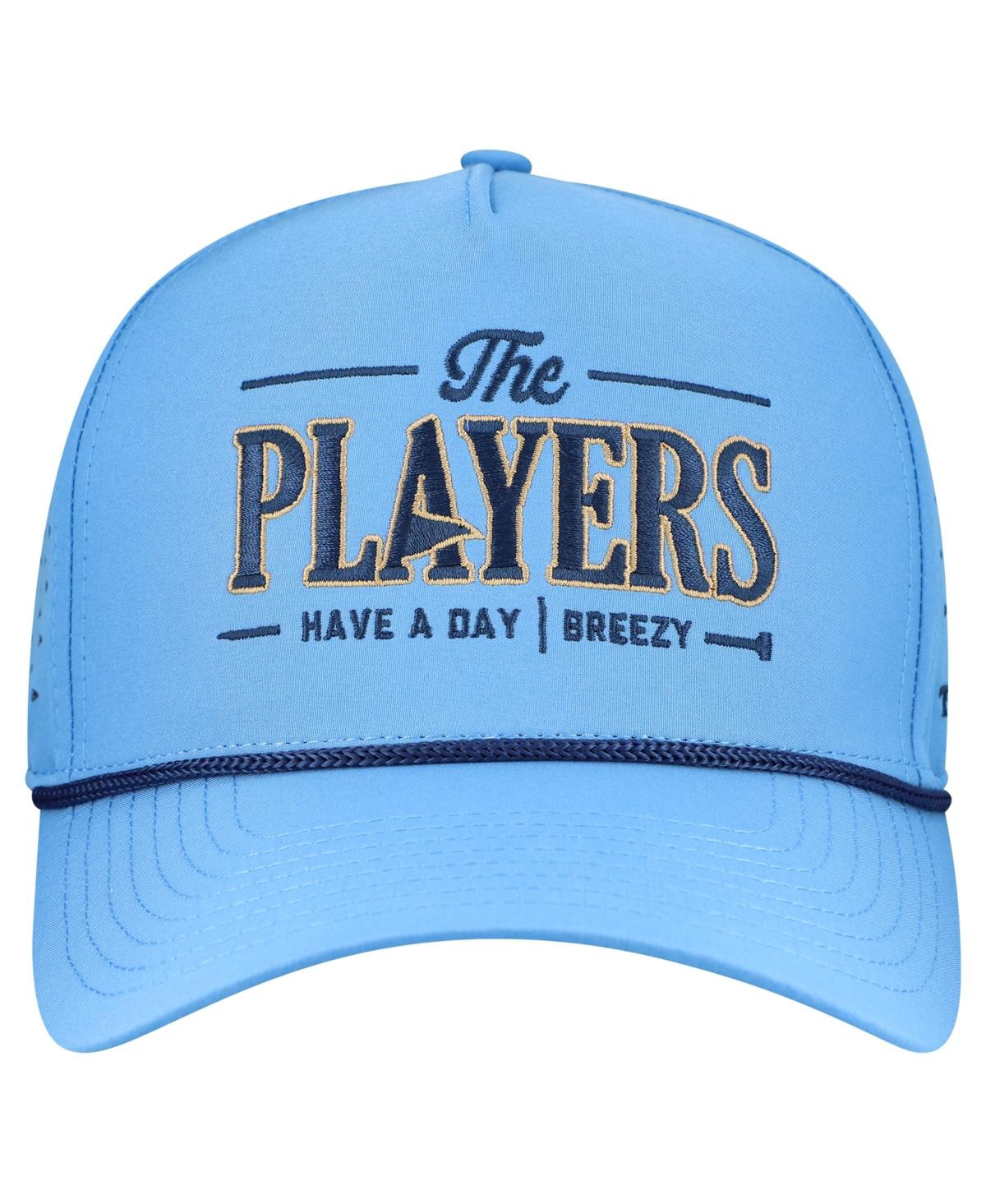 Breezy Golf Men's Light Blue The Players Flagship Performance Adjustable Hat