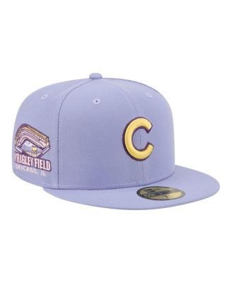 Men's Light Purple Chicago Cubs Lavender Bloom 59FIFTY Fitted Hat