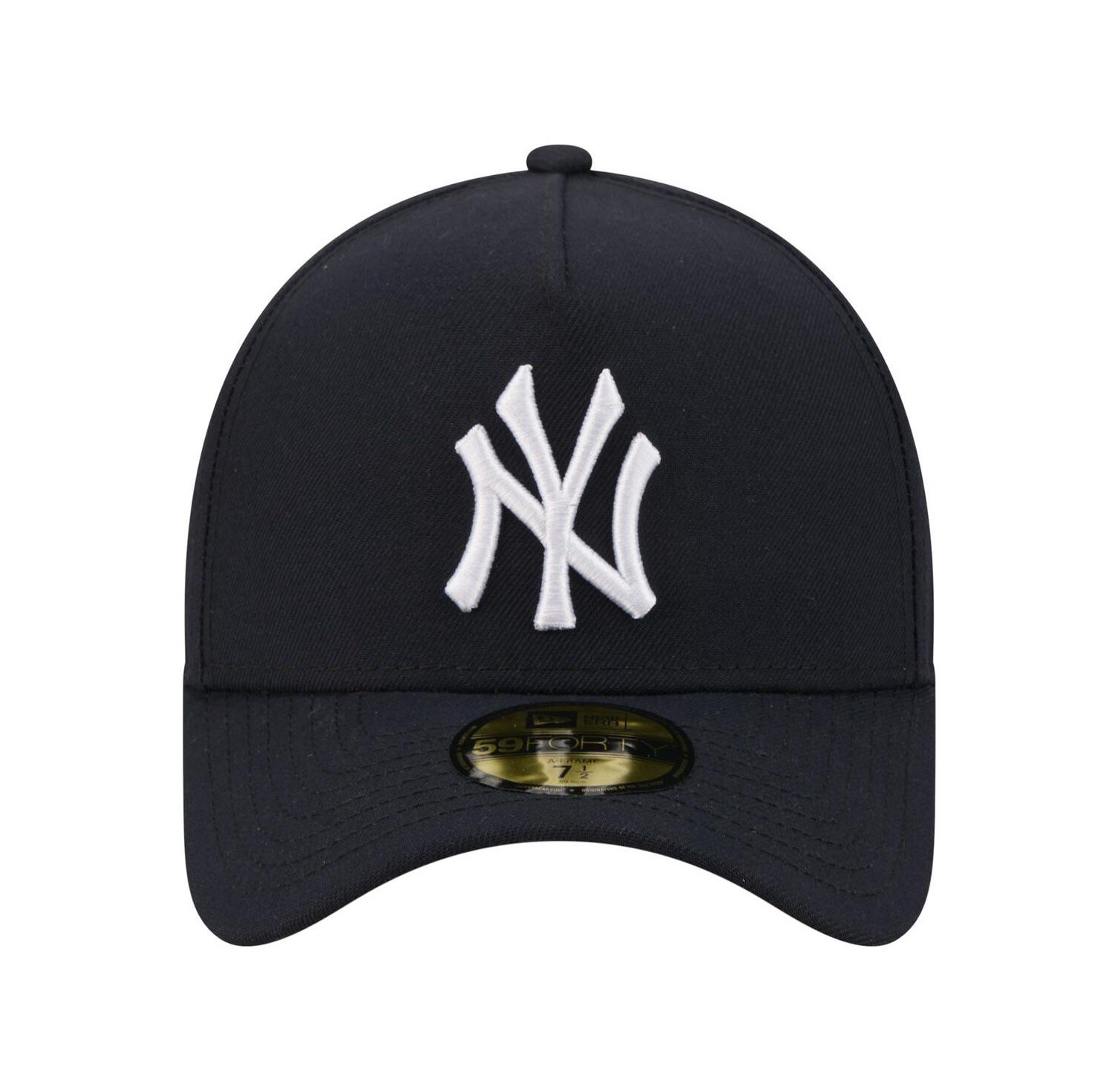 Men's Navy New York Yankees A-Frame 59FORTY Fitted Hat