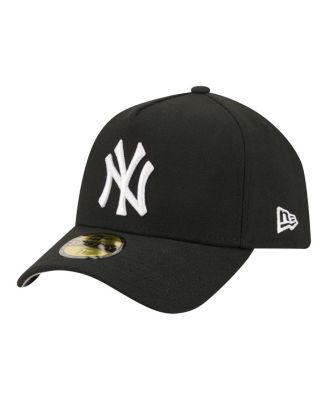 Men's Black New York Yankees A-Frame 59FORTY Fitted Hat