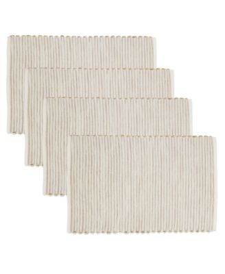 Ribbed Placemats, Set of 4