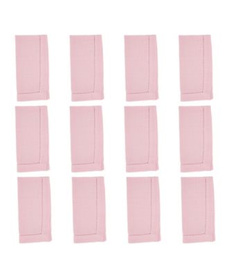 Hemstitched Border Napkins, Set of 12