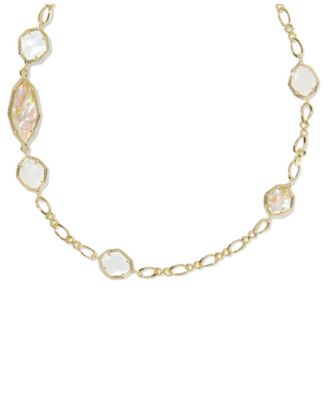 14k Gold-Plated Ophelia Long Strand Necklace