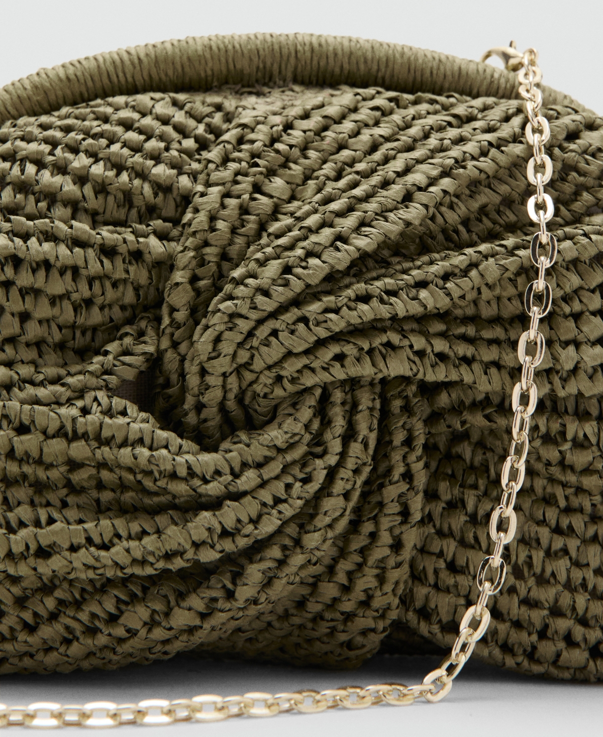 Mango Women's Natural Fibre Handbag