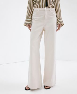 Women's Wide Leg Mid-Rise Jeans