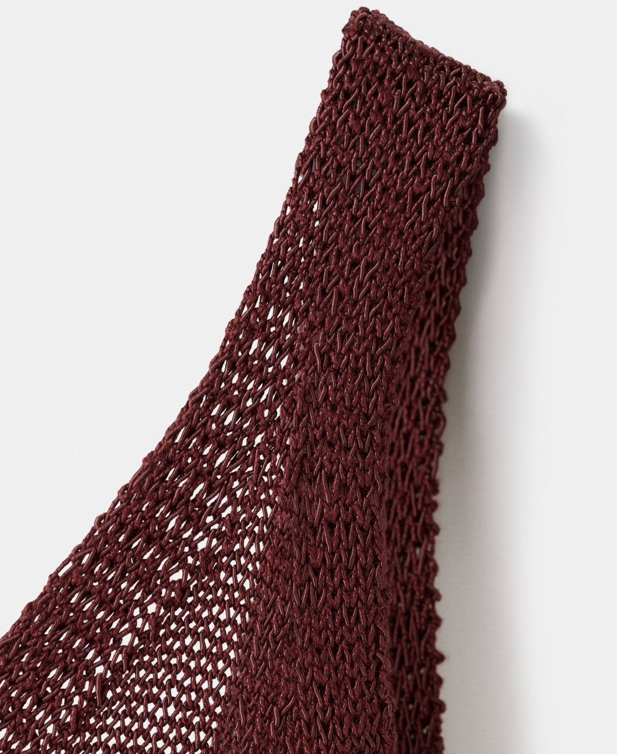 Mango Women's V-Neck Knitted Dress