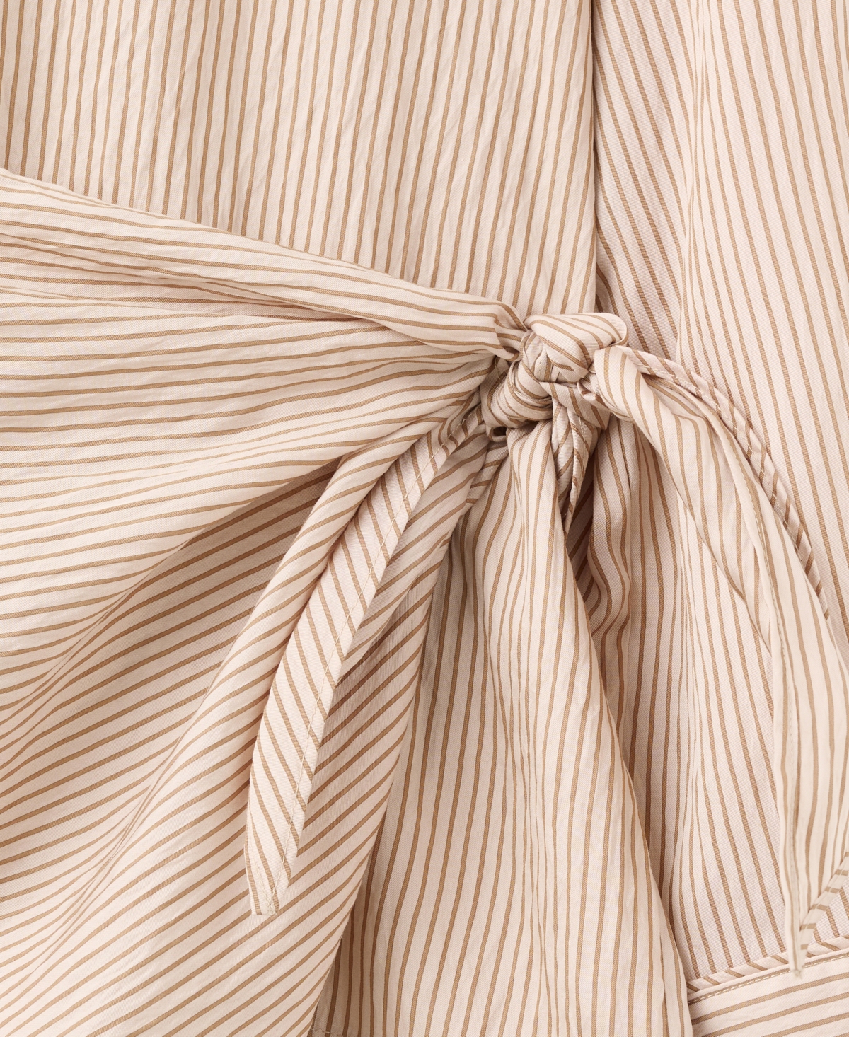 Mango Women's Knot Stripped Blouse