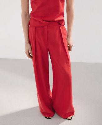 Women's Straight-Fit Lyocell Pants