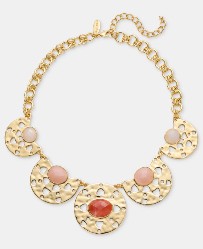 Style & Co Gold-Tone Pendant Link Necklace