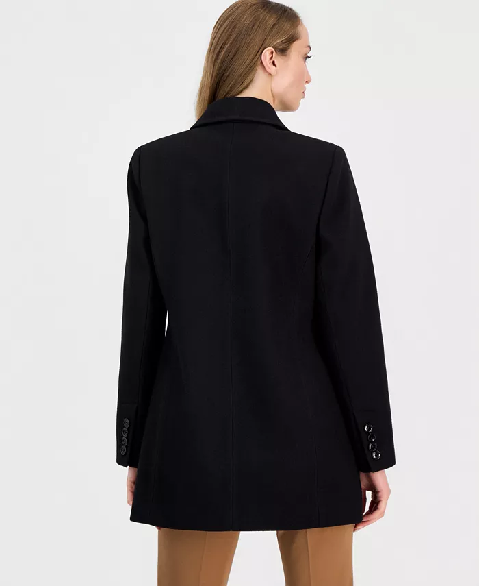 Women's Double-Breasted Peacoat, Created for Macy's - thumbnail 2